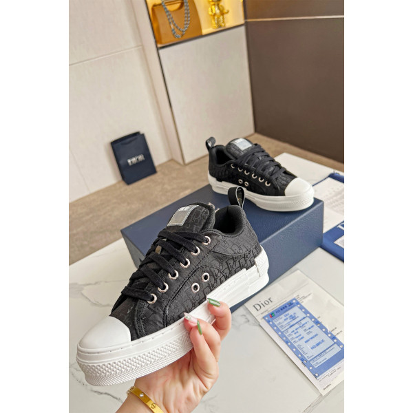 Christian Dior, B23, Women's Sneaker, Black