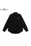 Balenciaga, Men's Shirt, Black