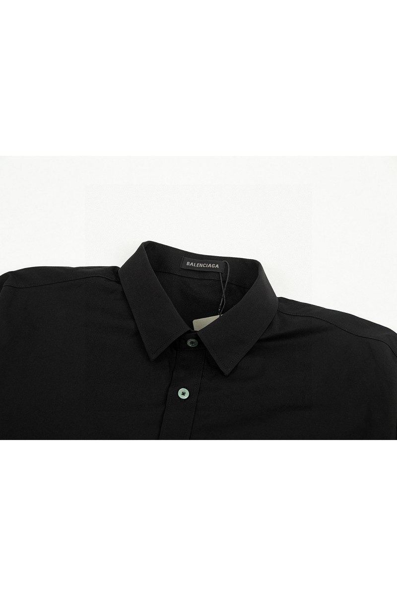 Balenciaga, Men's Shirt, Black