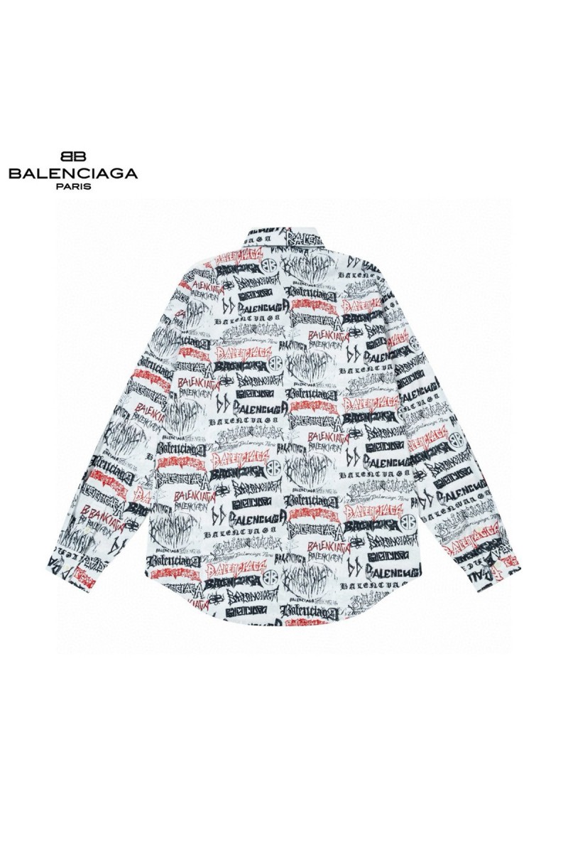 Balenciaga, Men's Shirt, White