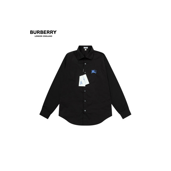 Burberry, Men's Shirt, Black