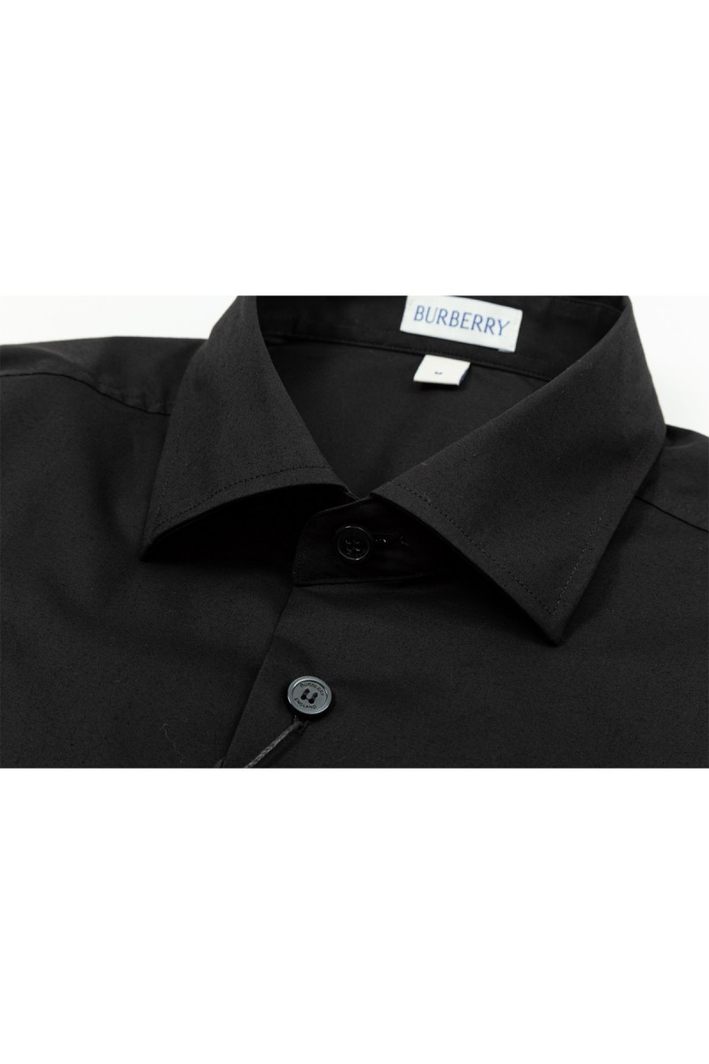 Burberry, Men's Shirt, Black