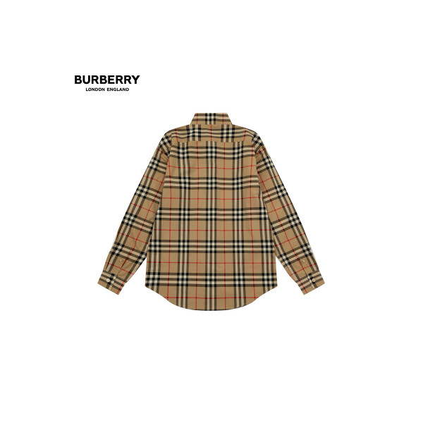 Burberry, Men's Shirt, Camel