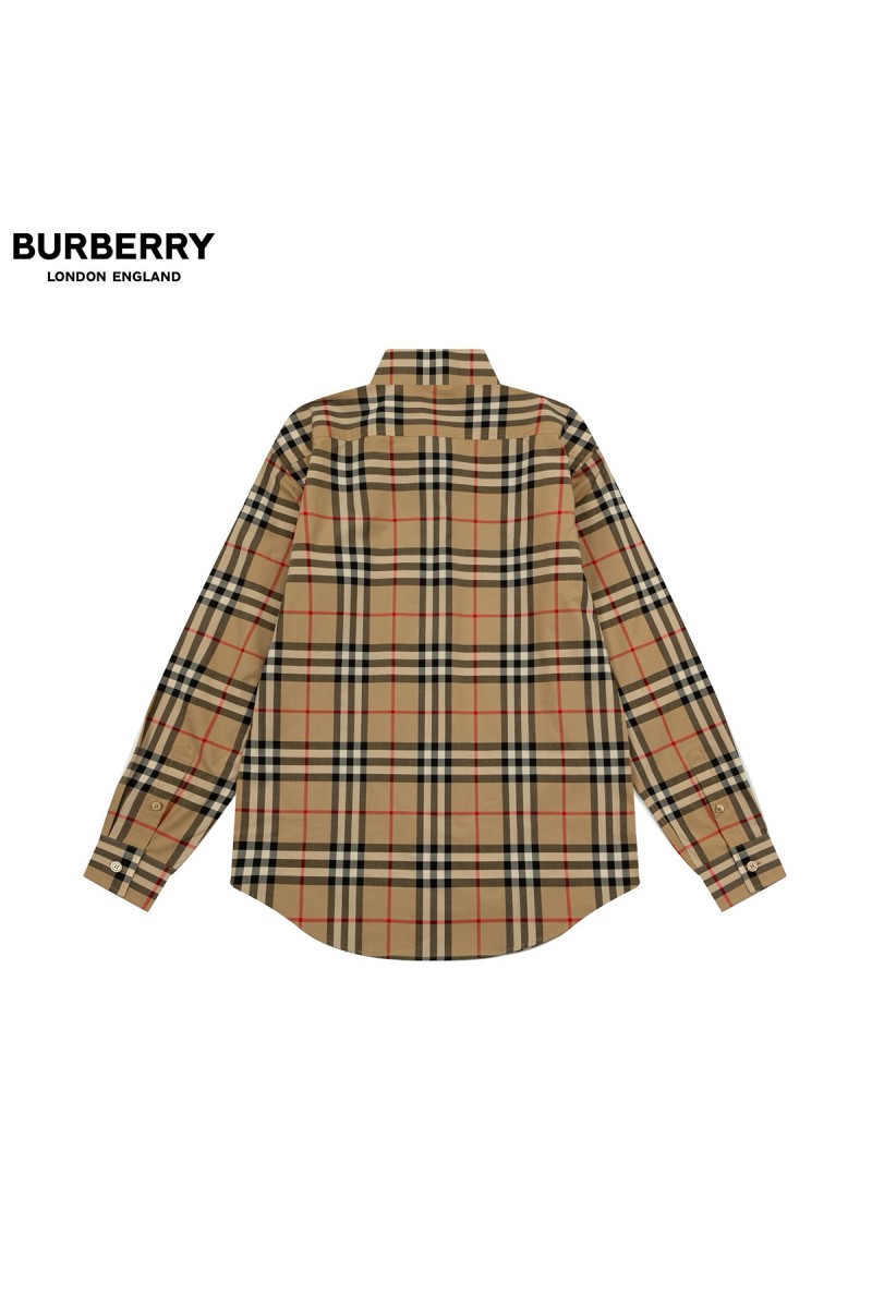 Burberry, Men's Shirt, Camel