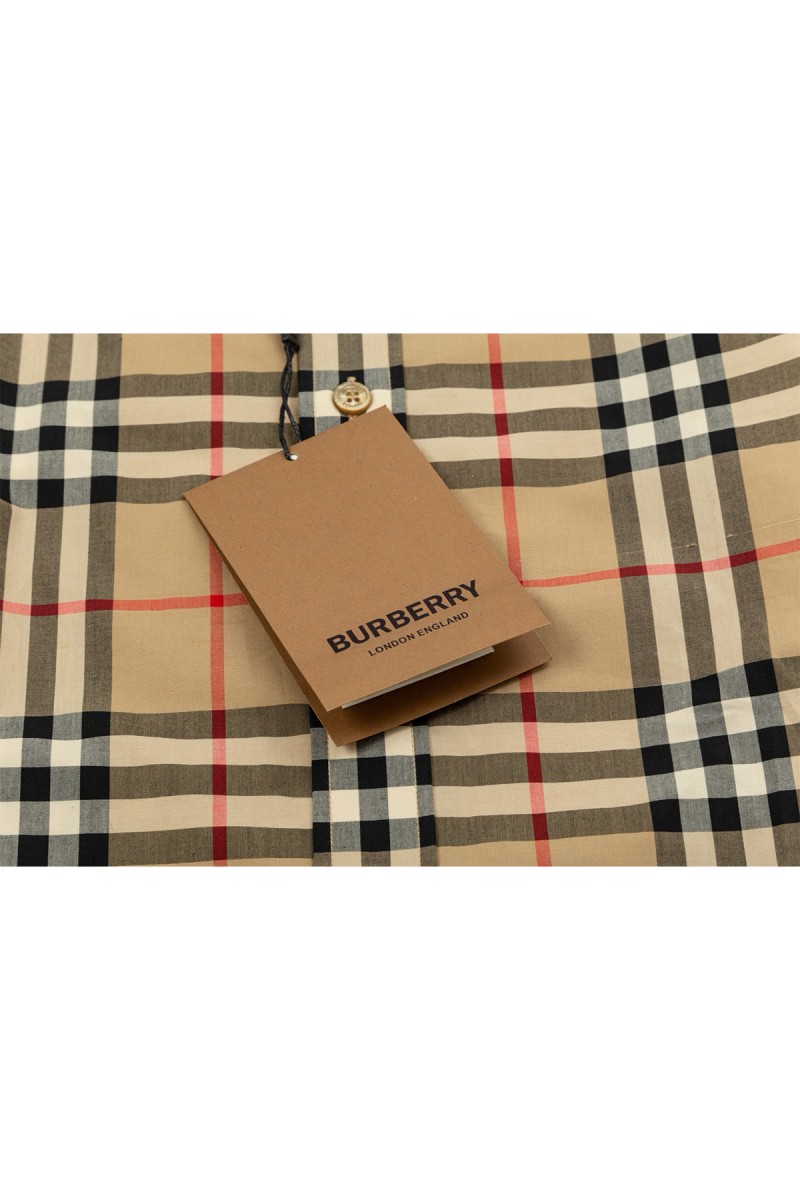 Burberry, Men's Shirt, Camel