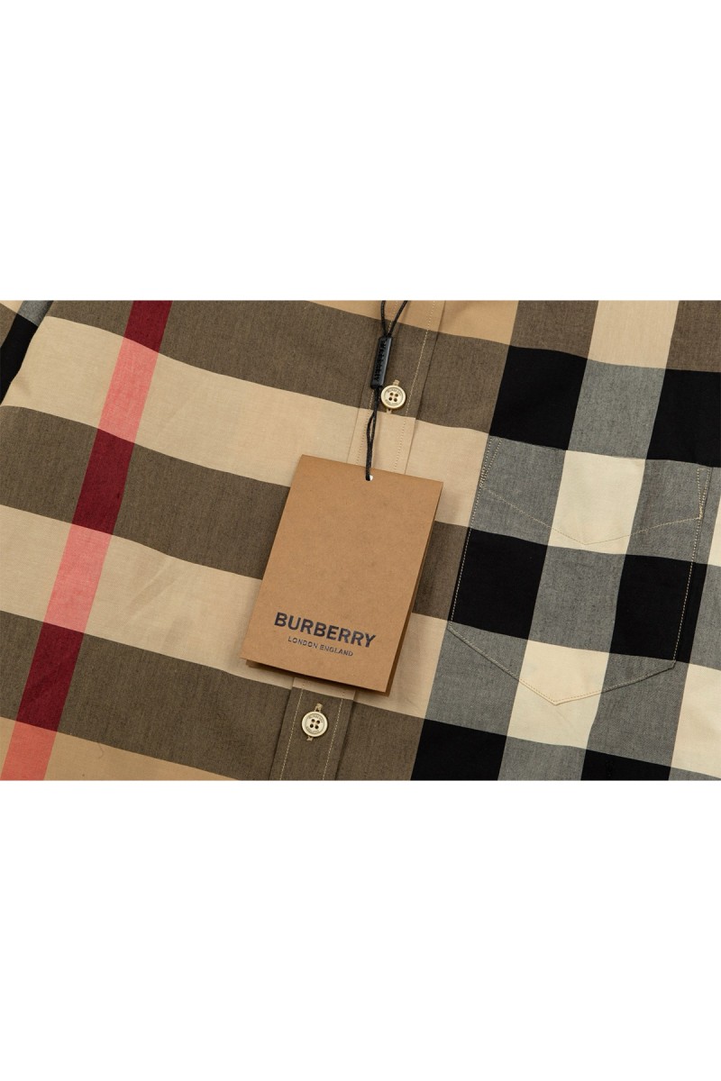 Burberry, Men's Shirt, Camel