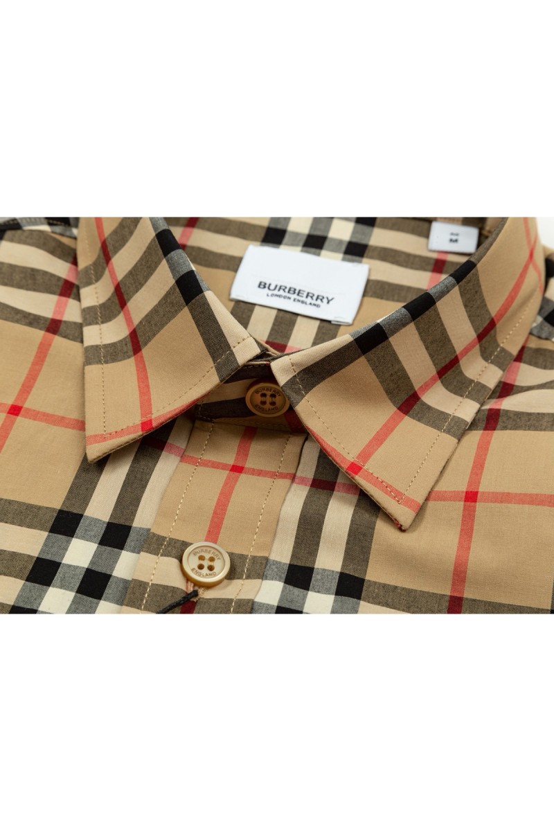 Burberry, Men's Shirt, Camel