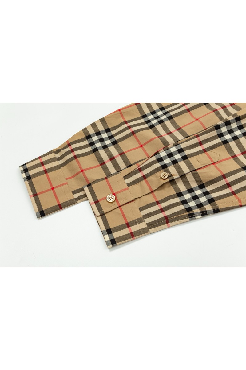 Burberry, Men's Shirt, Camel