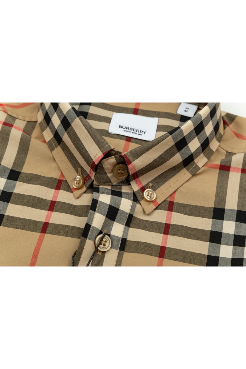 Burberry, Men's Shirt, Camel