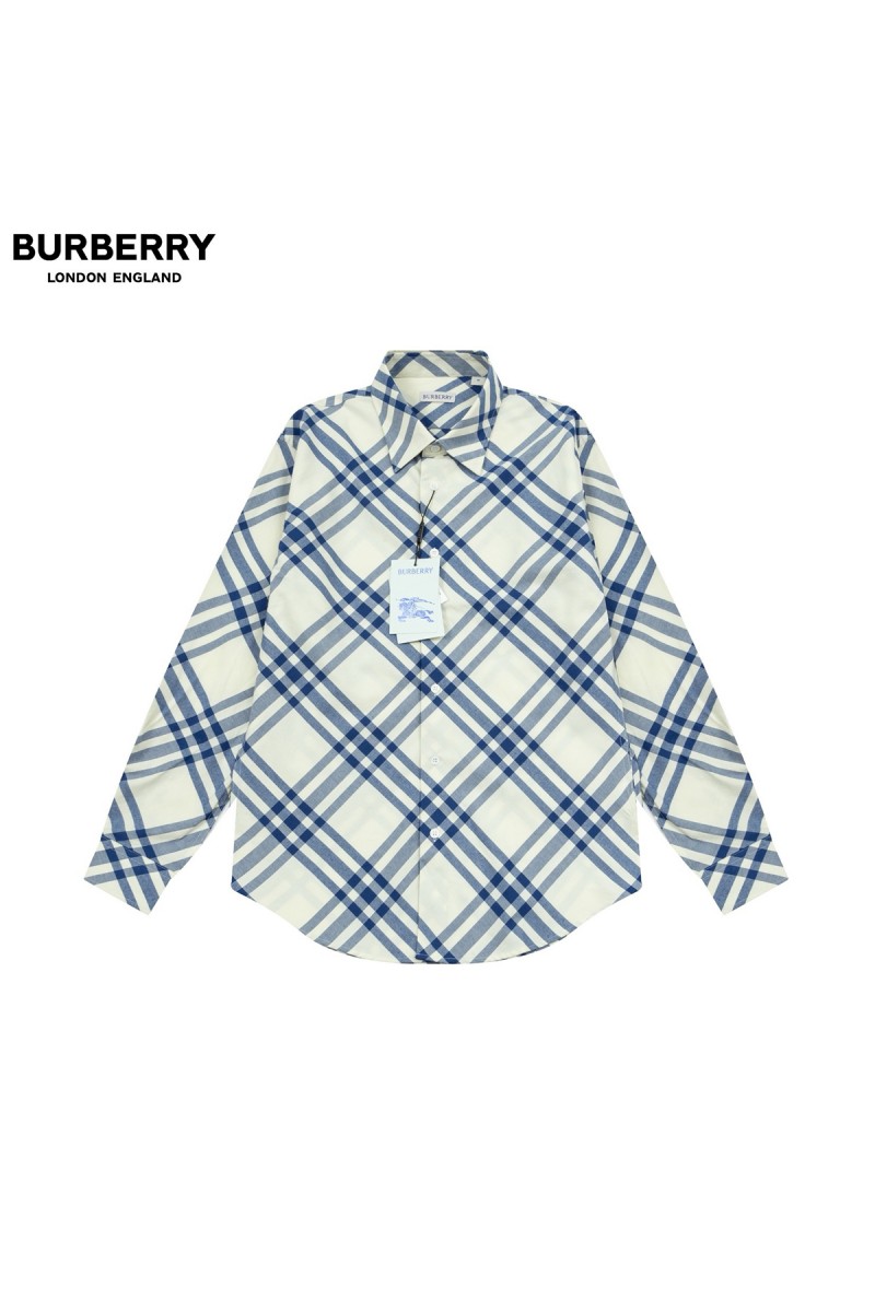 Burberry, Men's Shirt, White