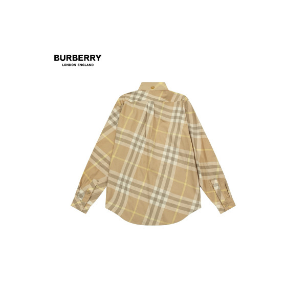 Burberry, Men's Shirt, Camel