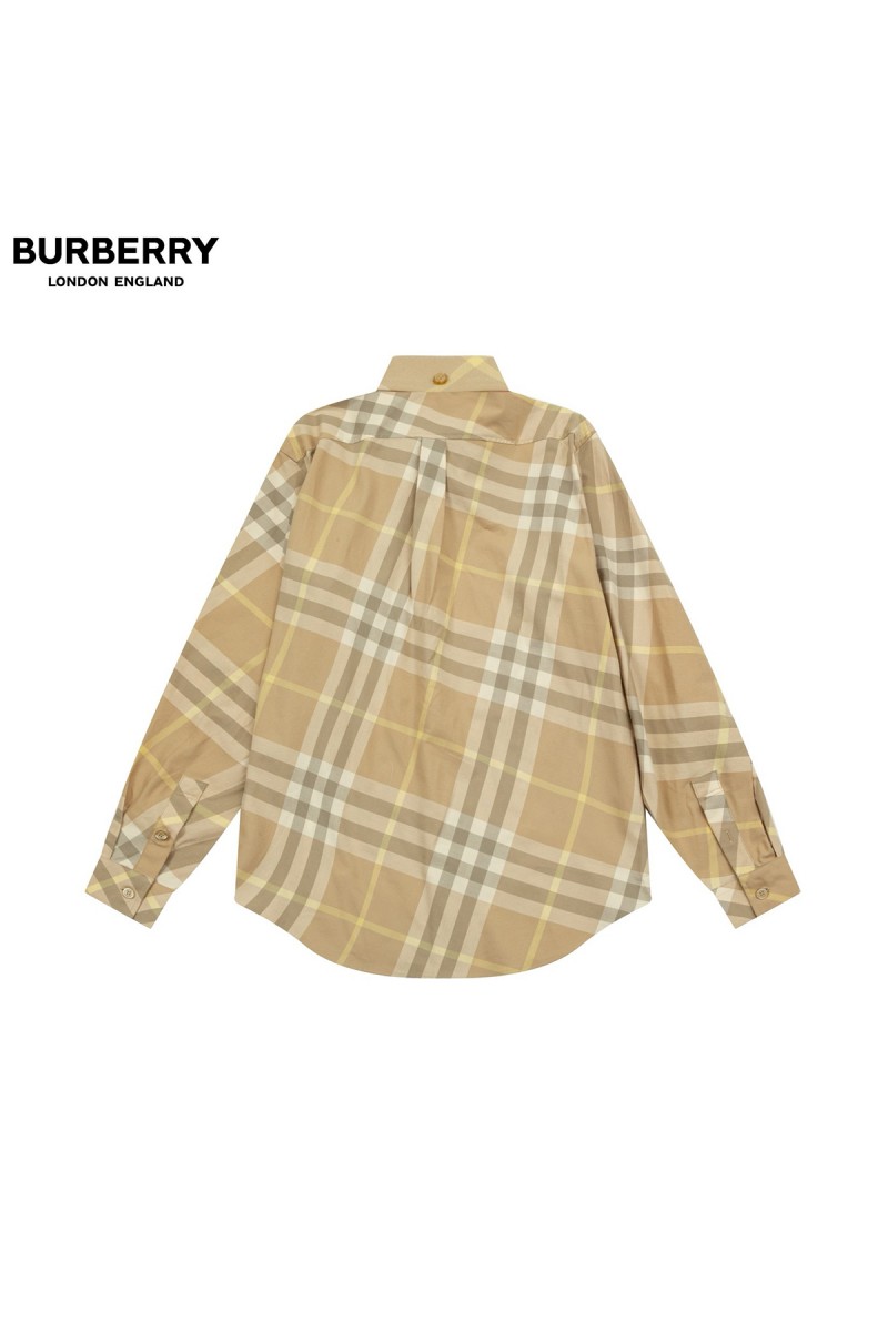 Burberry, Men's Shirt, Camel