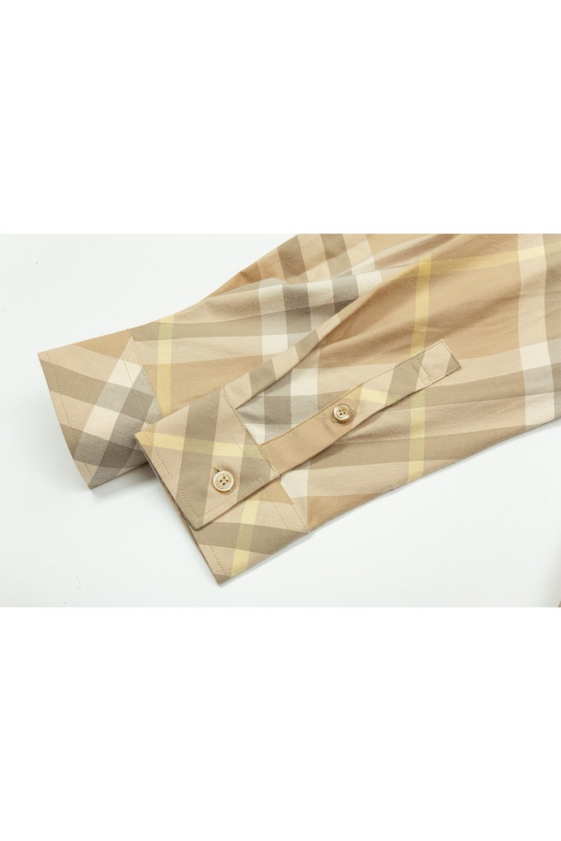 Burberry, Men's Shirt, Camel