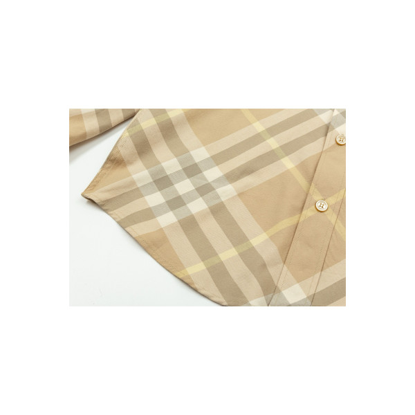 Burberry, Men's Shirt, Camel