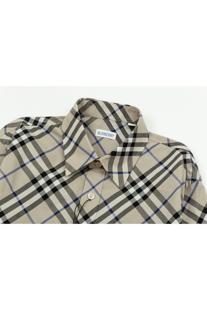 Burberry, Men's Shirt, Camel