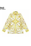 Dolce Gabbana, Men's Shirt, Yellow