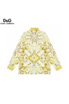 Dolce Gabbana, Men's Shirt, Yellow