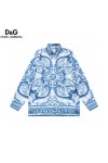 Dolce Gabbana, Men's Shirt, Blue