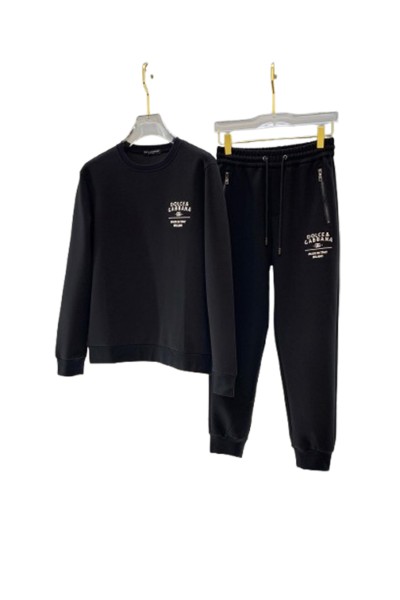 Dolce Gabbana, Men's Tracksuit, Black