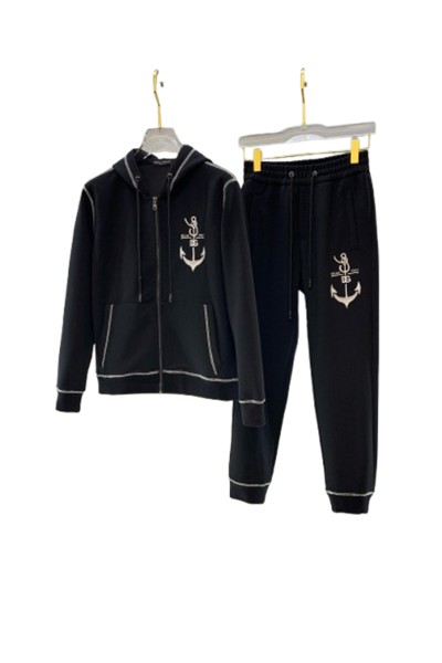 Dolce Gabbana, Men's Tracksuit, Black