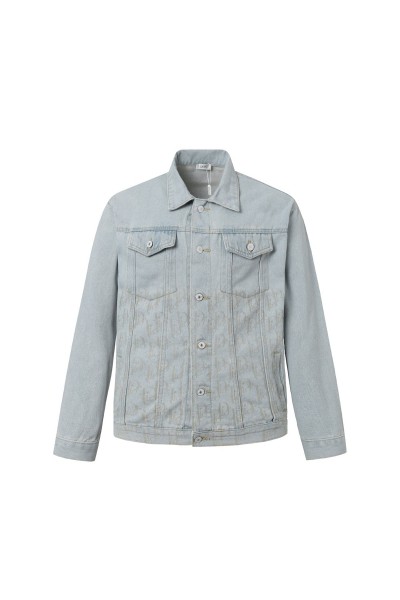 Christian Dior, Men's Denim Jacket, Grey