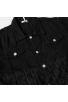 Christian Dior, Men's Denim Jacket, Black