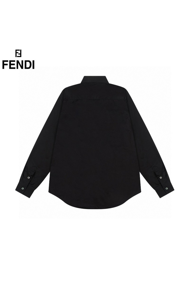 Fendi, Men's Shirt, Black