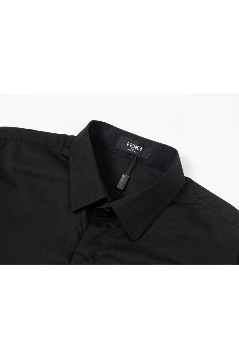 Fendi, Men's Shirt, Black