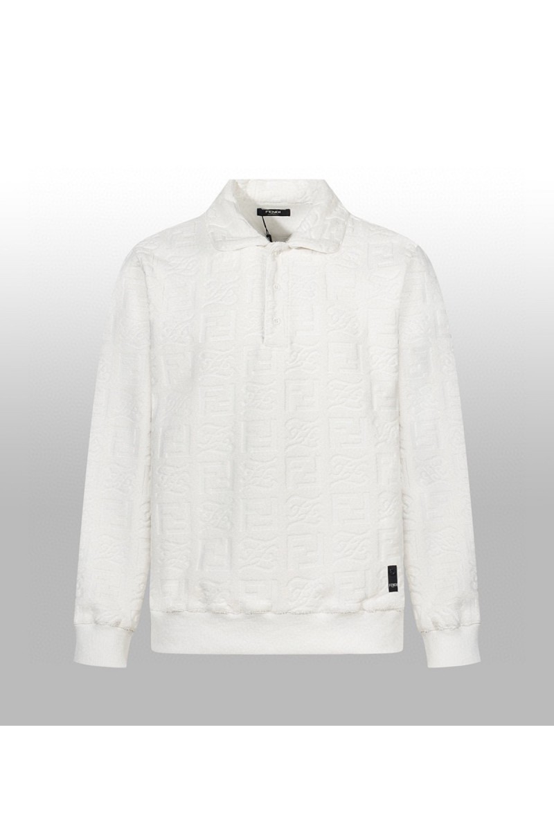 Fendi, Men's Pullover, White