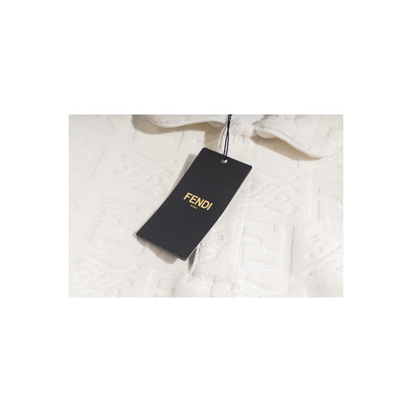 Fendi, Men's Pullover, White
