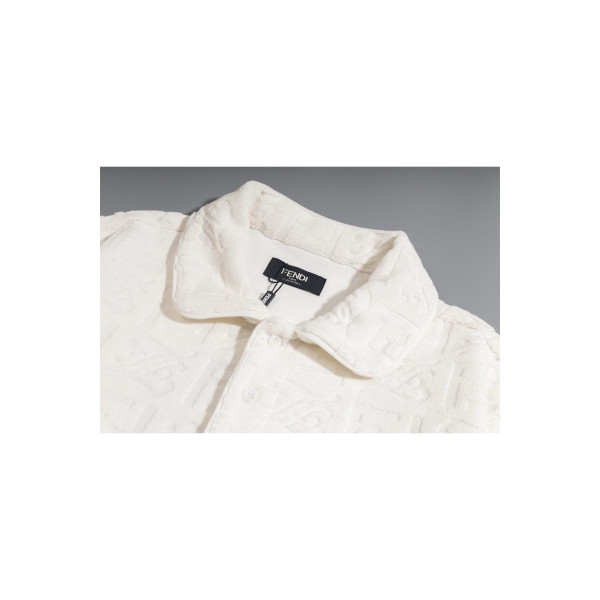 Fendi, Men's Pullover, White