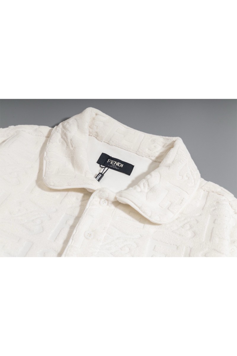 Fendi, Men's Pullover, White