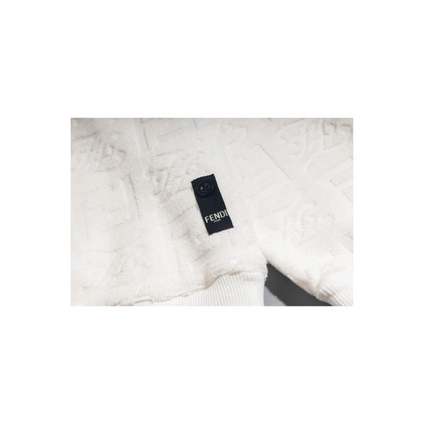 Fendi, Men's Pullover, White