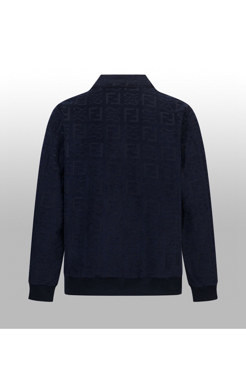 Fendi, Men's Pullover, Navy