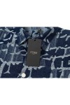 Fendi, Men's Shirt, Blue