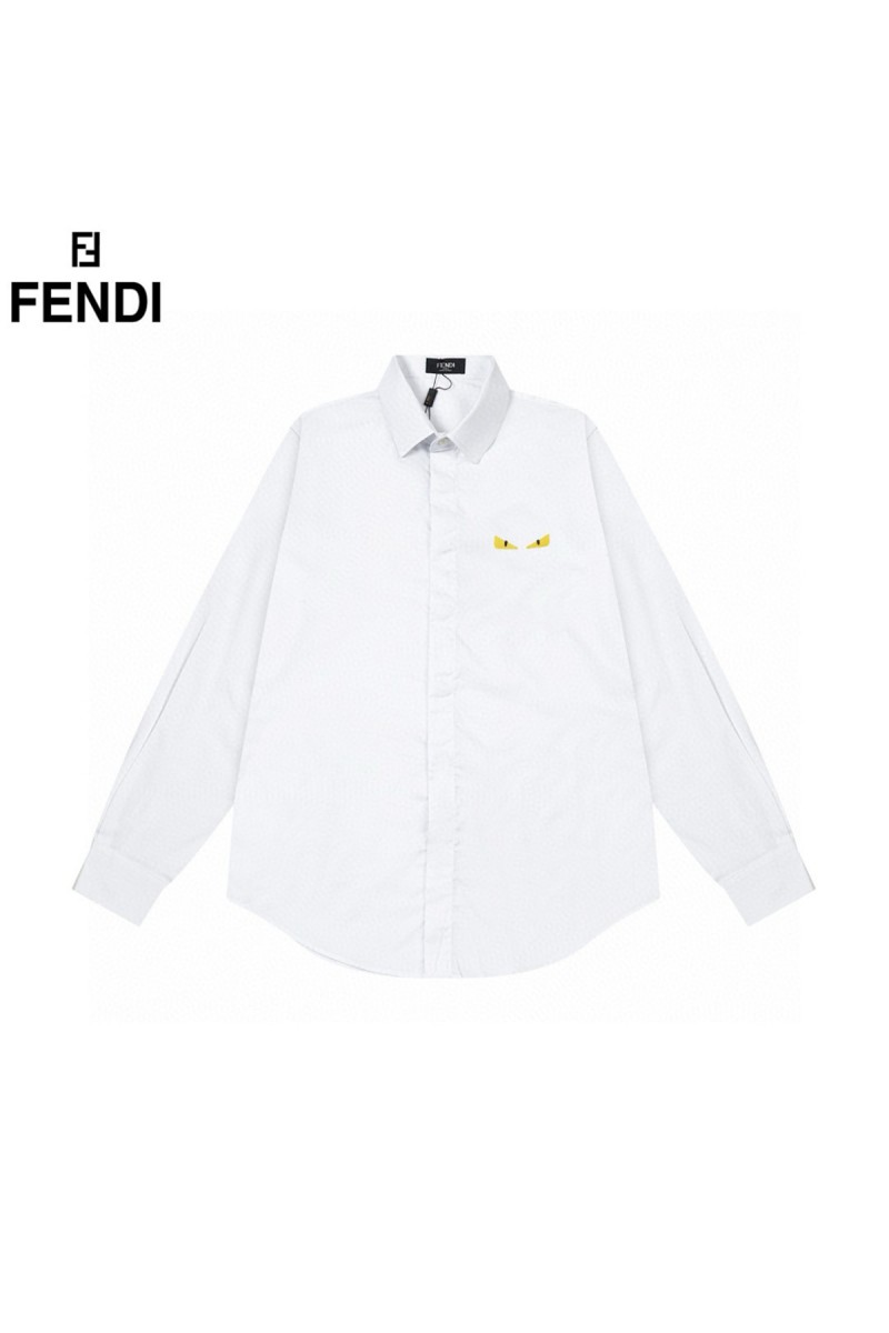 Fendi, Men's Shirt, White