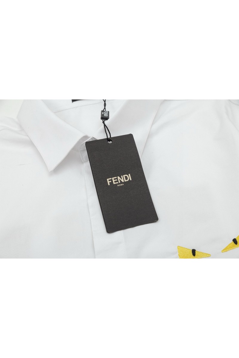 Fendi, Men's Shirt, White