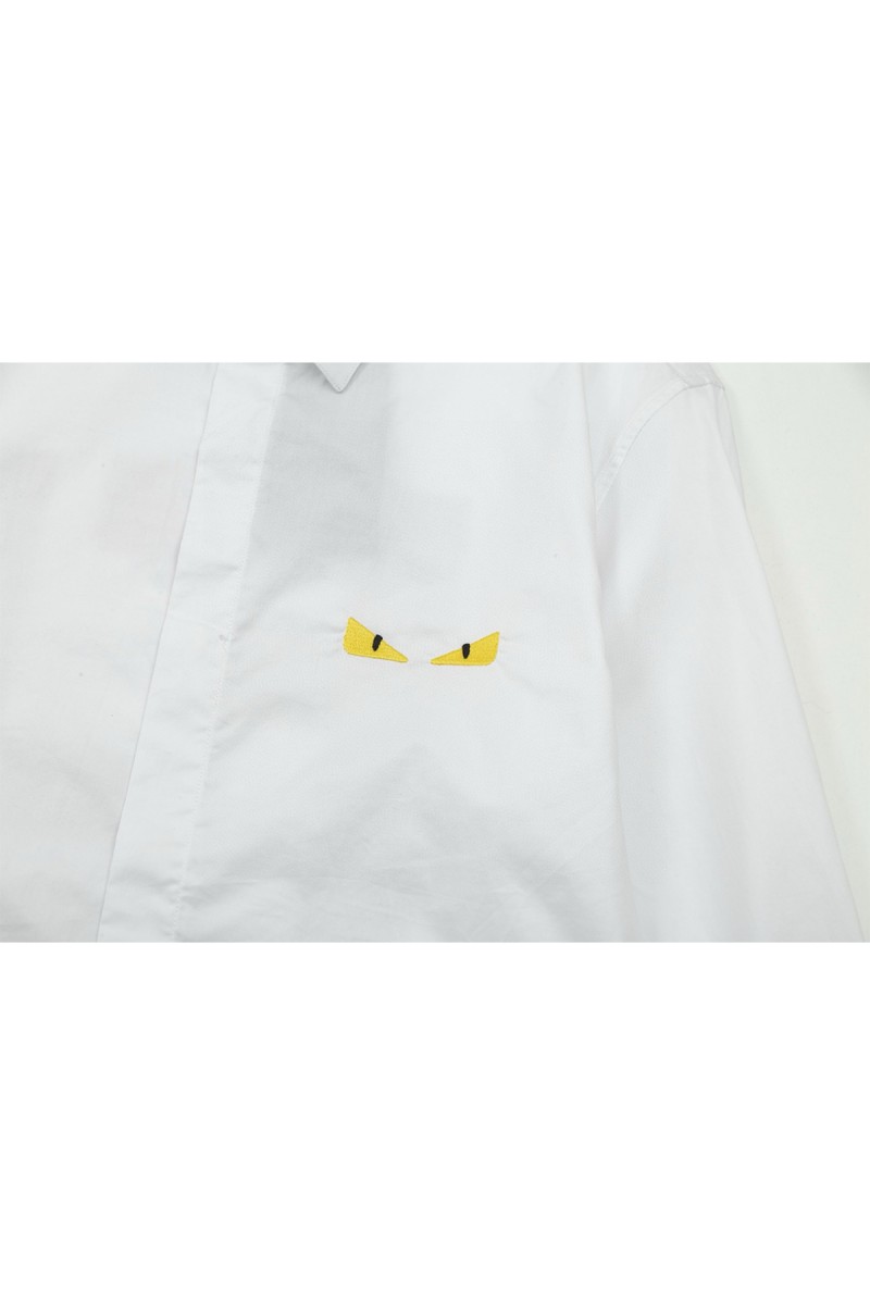 Fendi, Men's Shirt, White