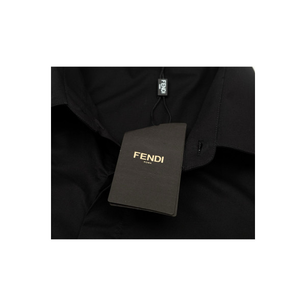 Fendi, Men's Shirt, Black