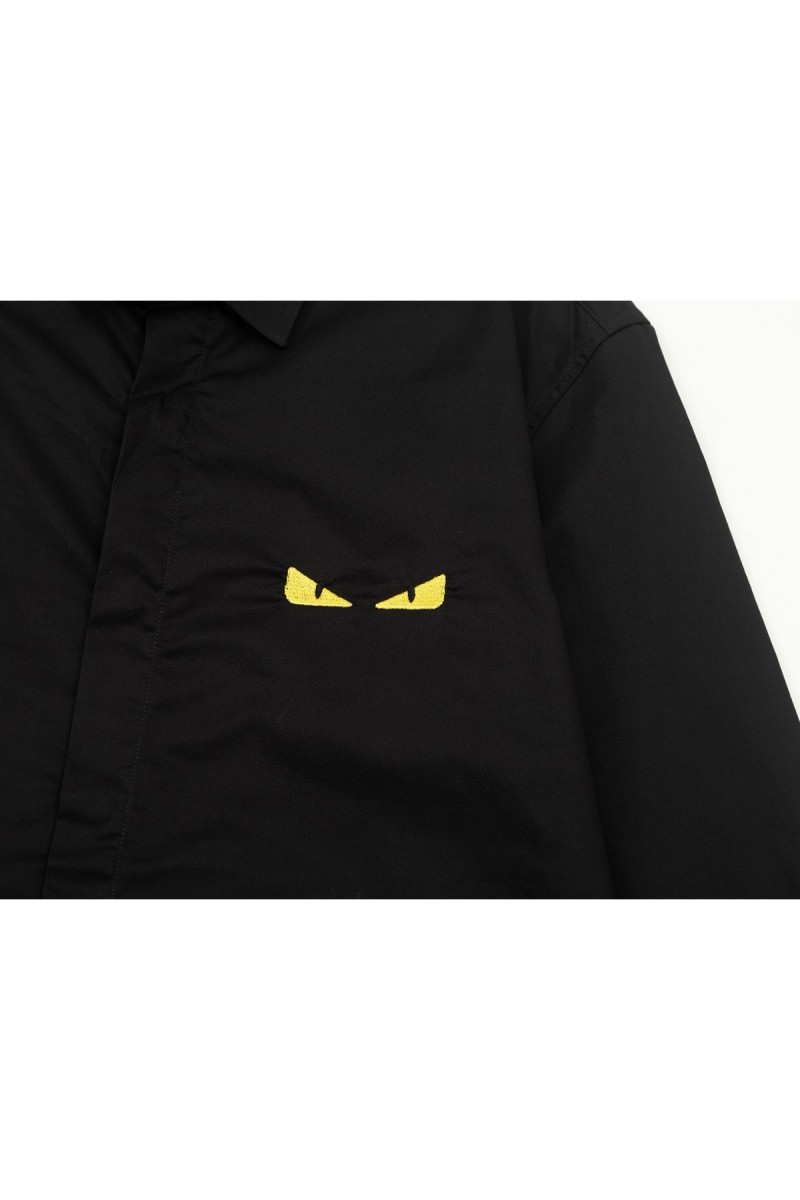 Fendi, Men's Shirt, Black