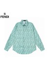 Fendi, Men's Shirt, Green