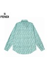 Fendi, Men's Shirt, Green