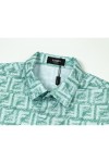 Fendi, Men's Shirt, Green