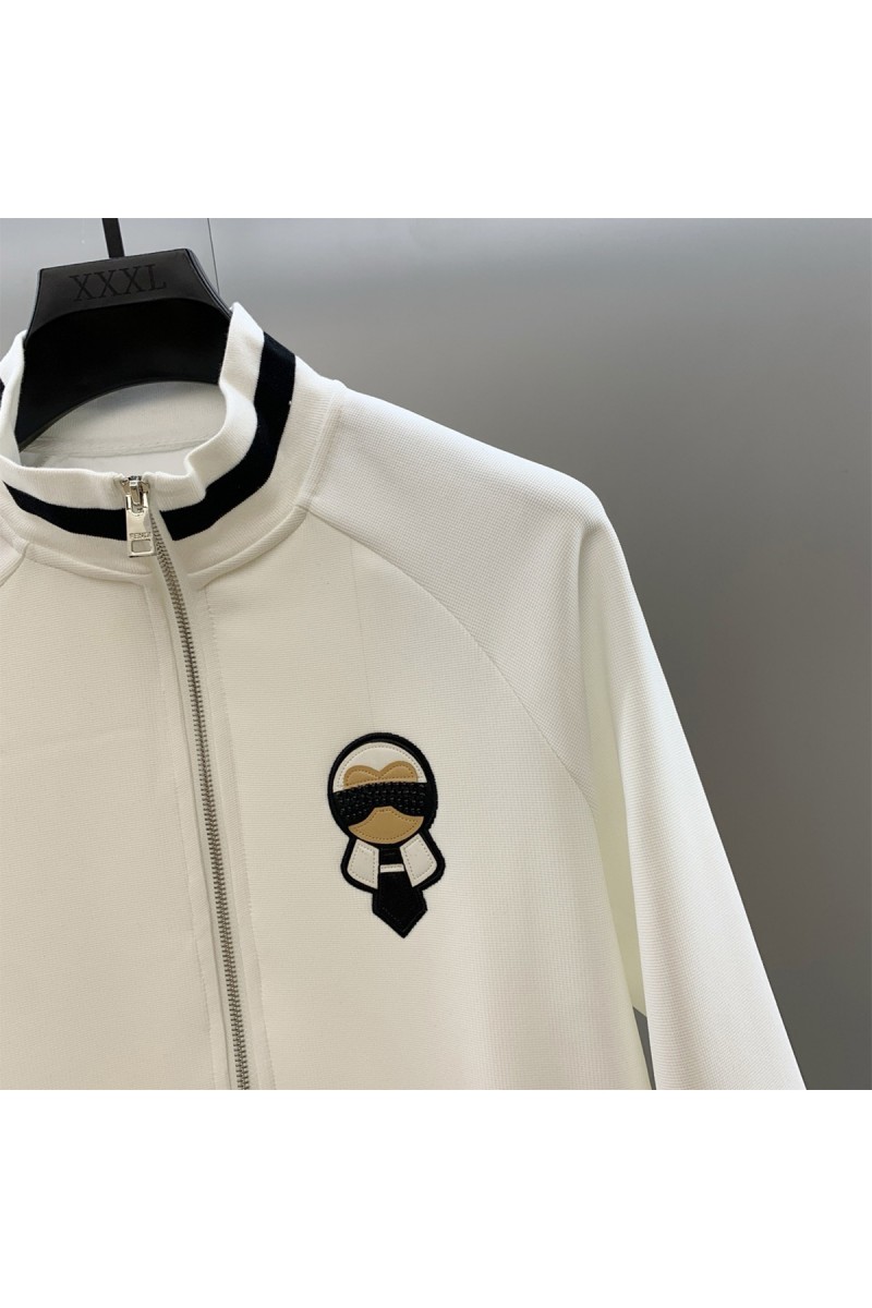 Fendi, Men's Tracksuit, White