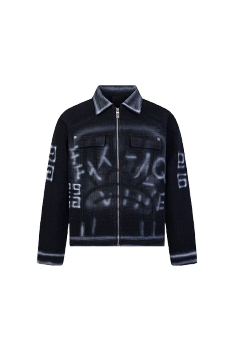 Givenchy, Men's Denim Jacket, Black