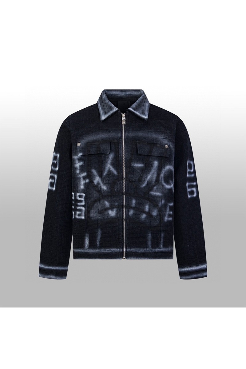 Givenchy, Men's Denim Jacket, Black