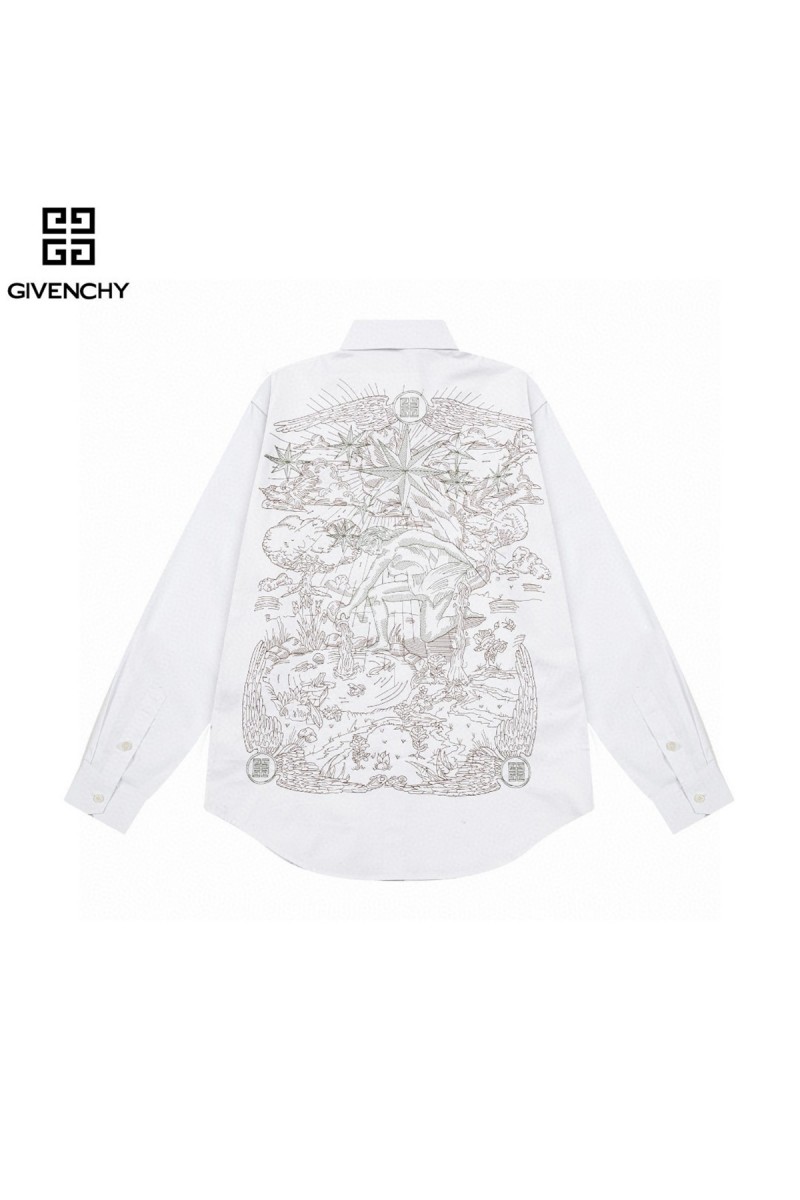 Givenchy, Men's Shirt, White