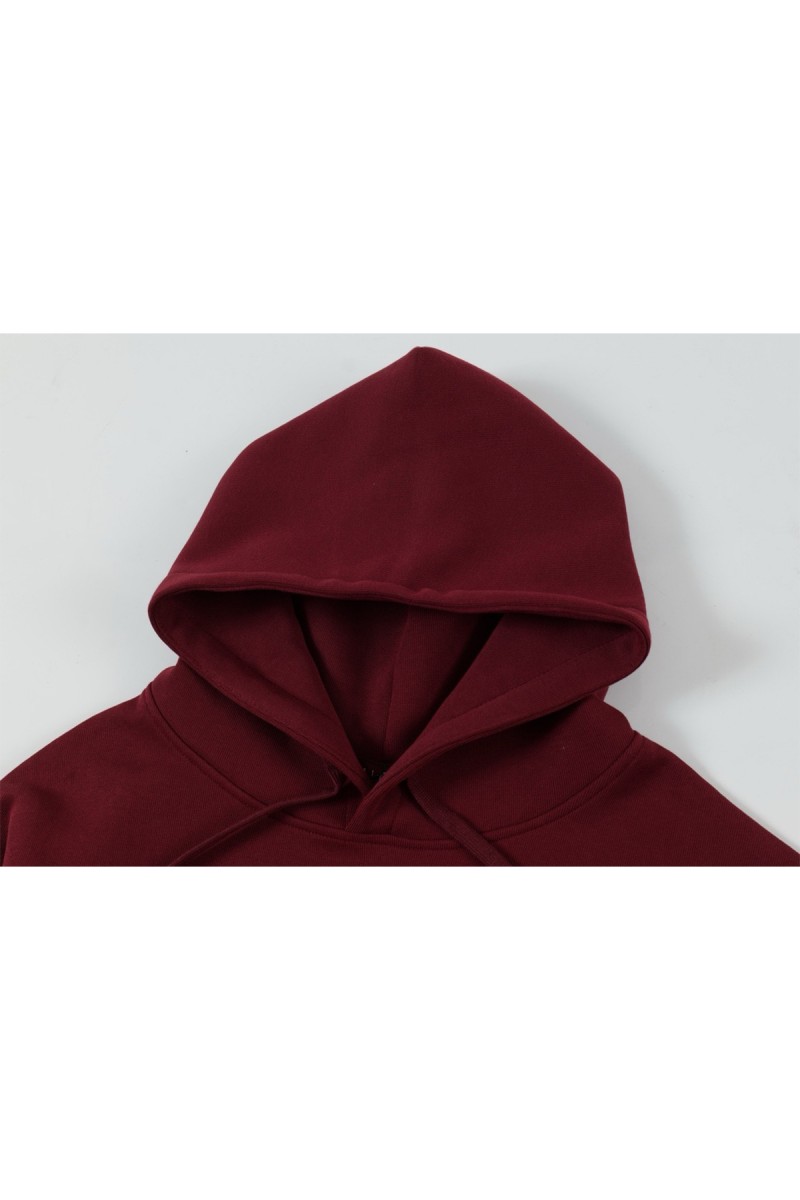 Gucci, Men's Hoodie, Burgundy