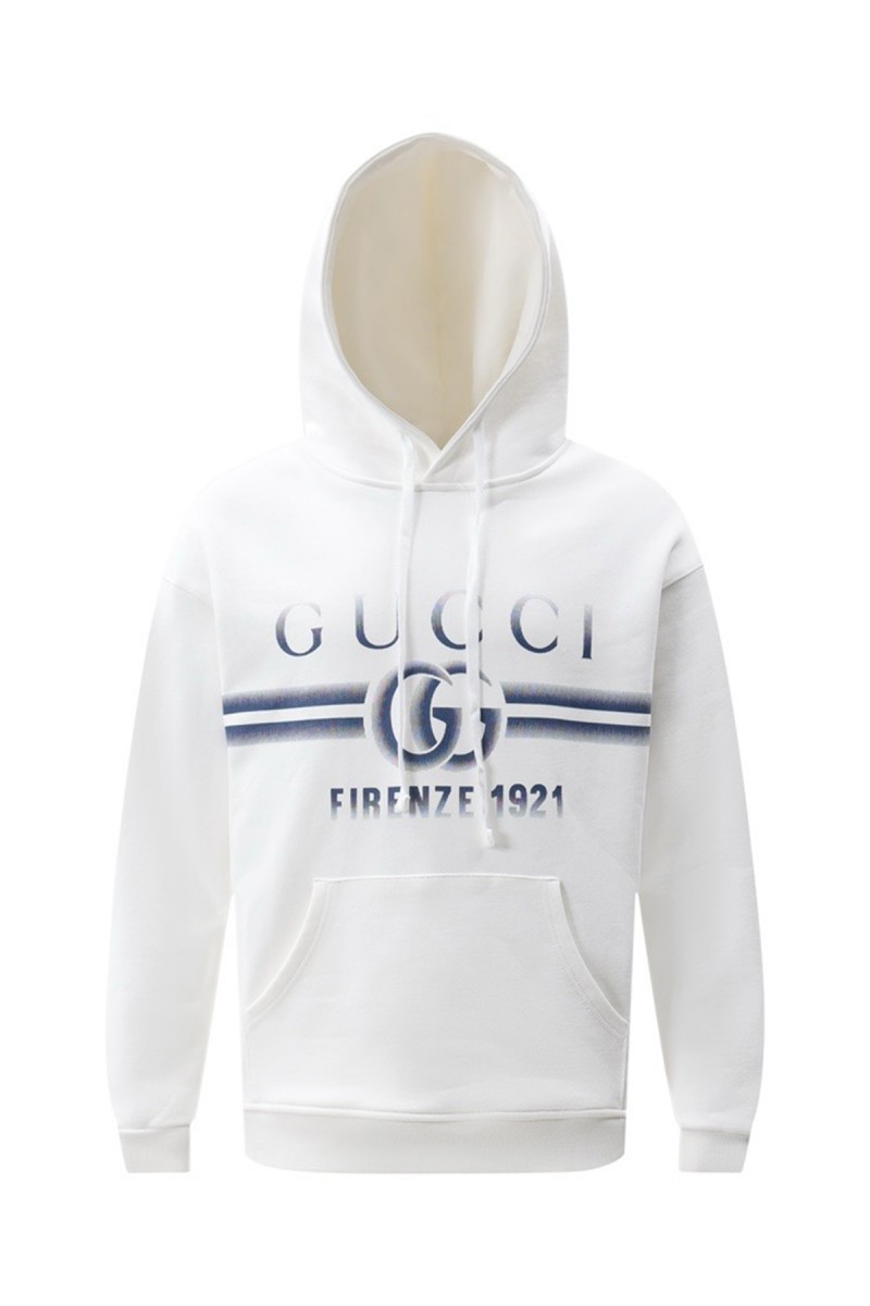 Gucci, Men's Hoodie, White