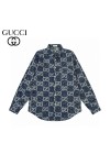 Gucci, Men's Shirt, Blue